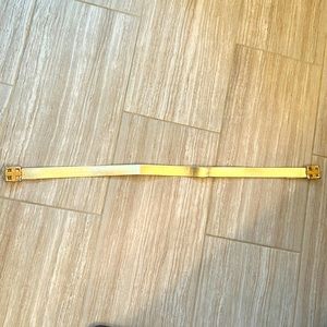 Lilly Pulitzer gold bungee belt